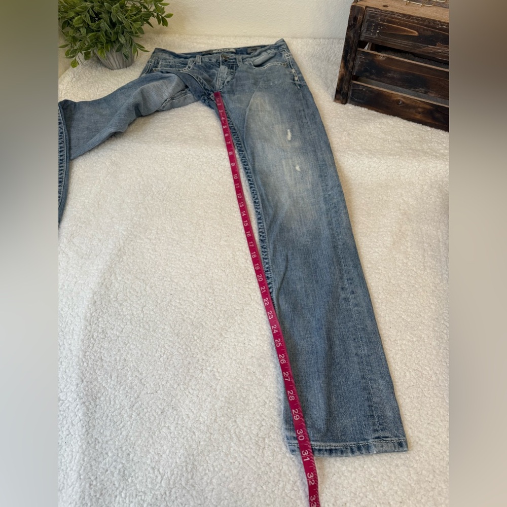 BKE Aaron distressed jeans 28R - Picture 3 of 10